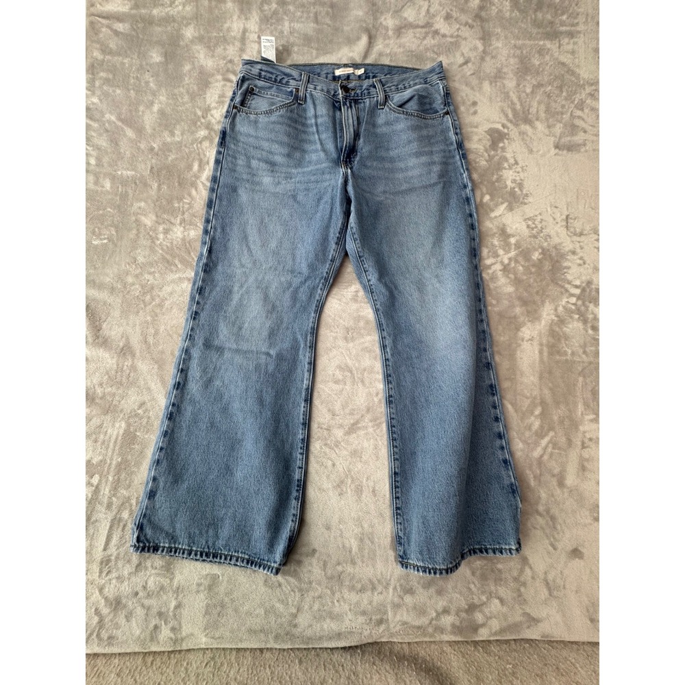 Levis 94 Baggy Bootcut Jeans Light Wash Blue Denim Size 32 Retro 90s Style
